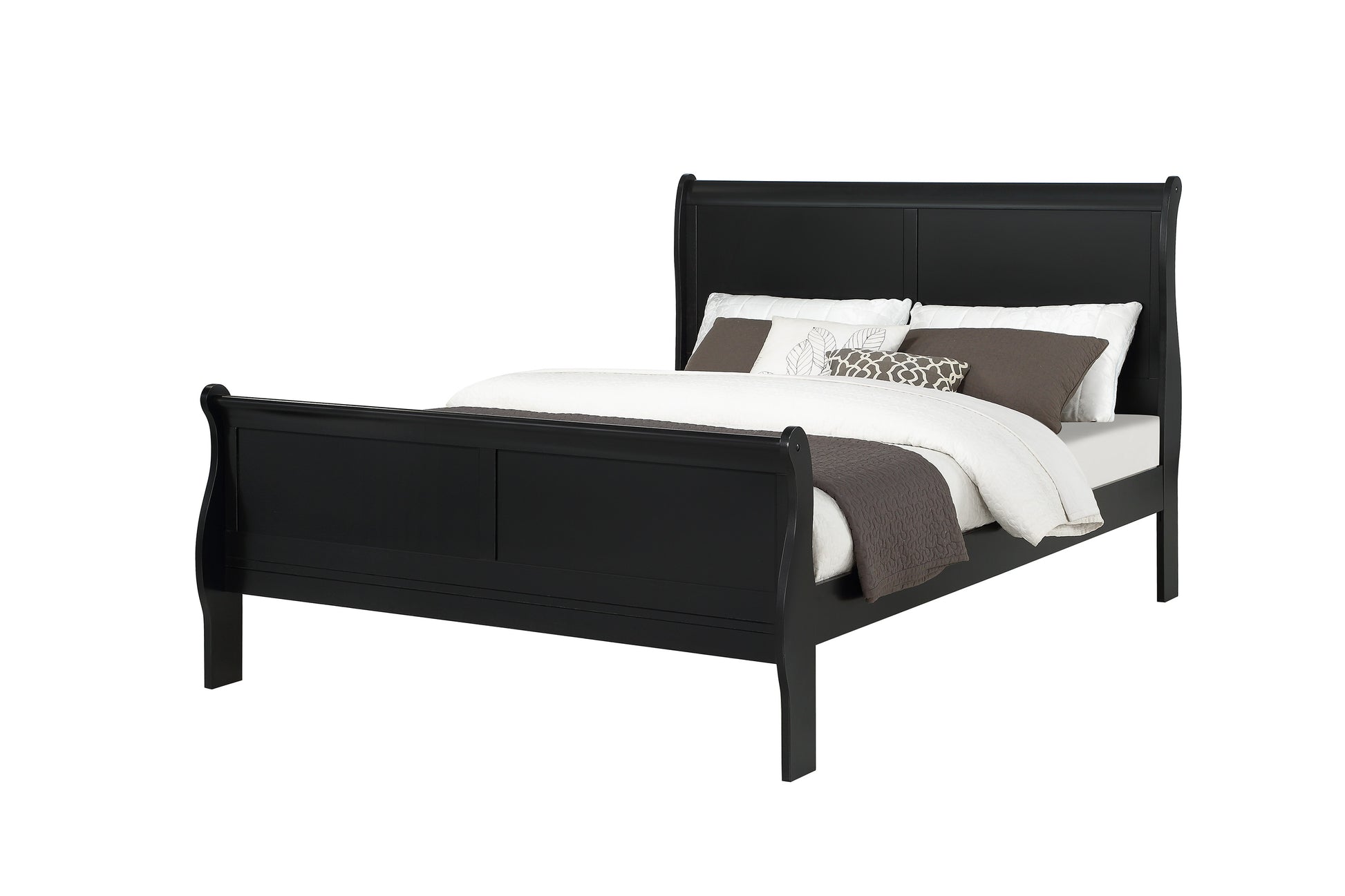 Louis Philip Black Bedroom Collection