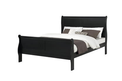 Louis Philip Black Bedroom Collection