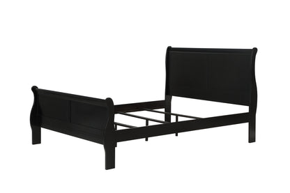 Louis Philip Black Bedroom Collection