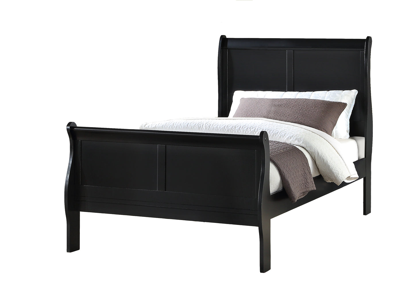 Louis Philip Black Bedroom Collection