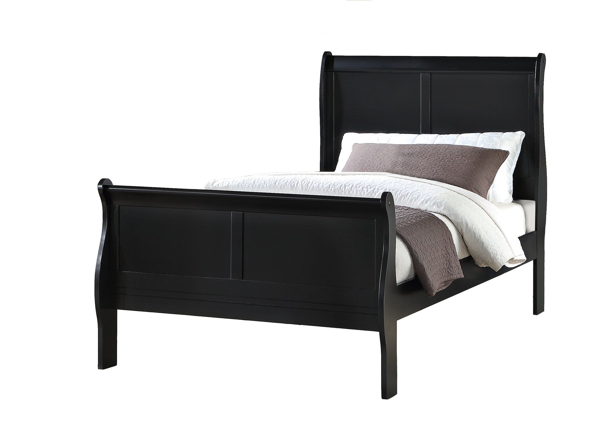 Louis Philip Black Bedroom Collection