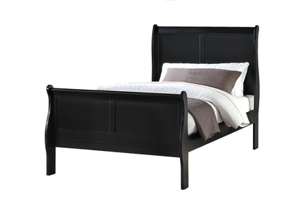 Louis Philip Black Bedroom Collection
