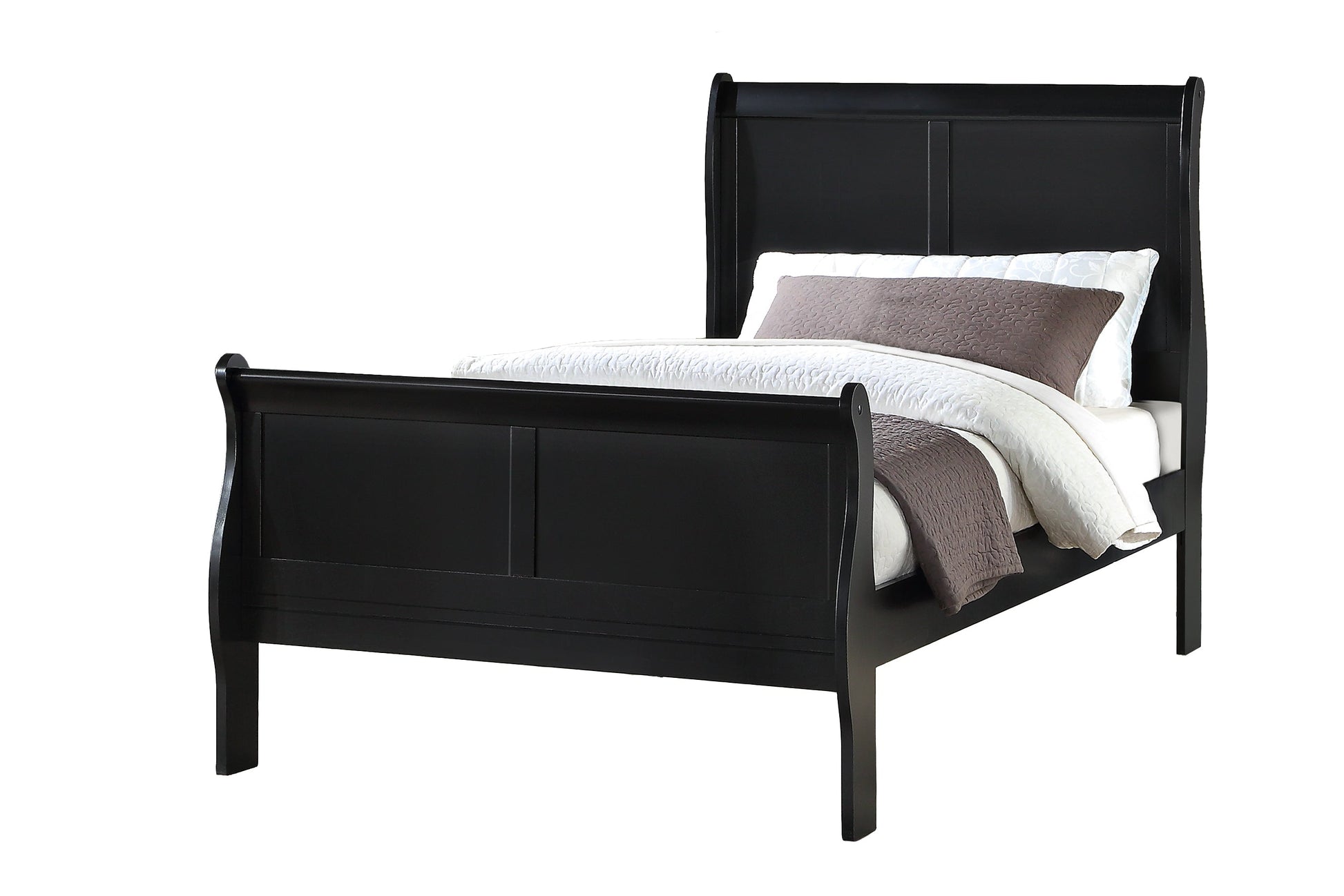 Louis Philip Black Bedroom Collection