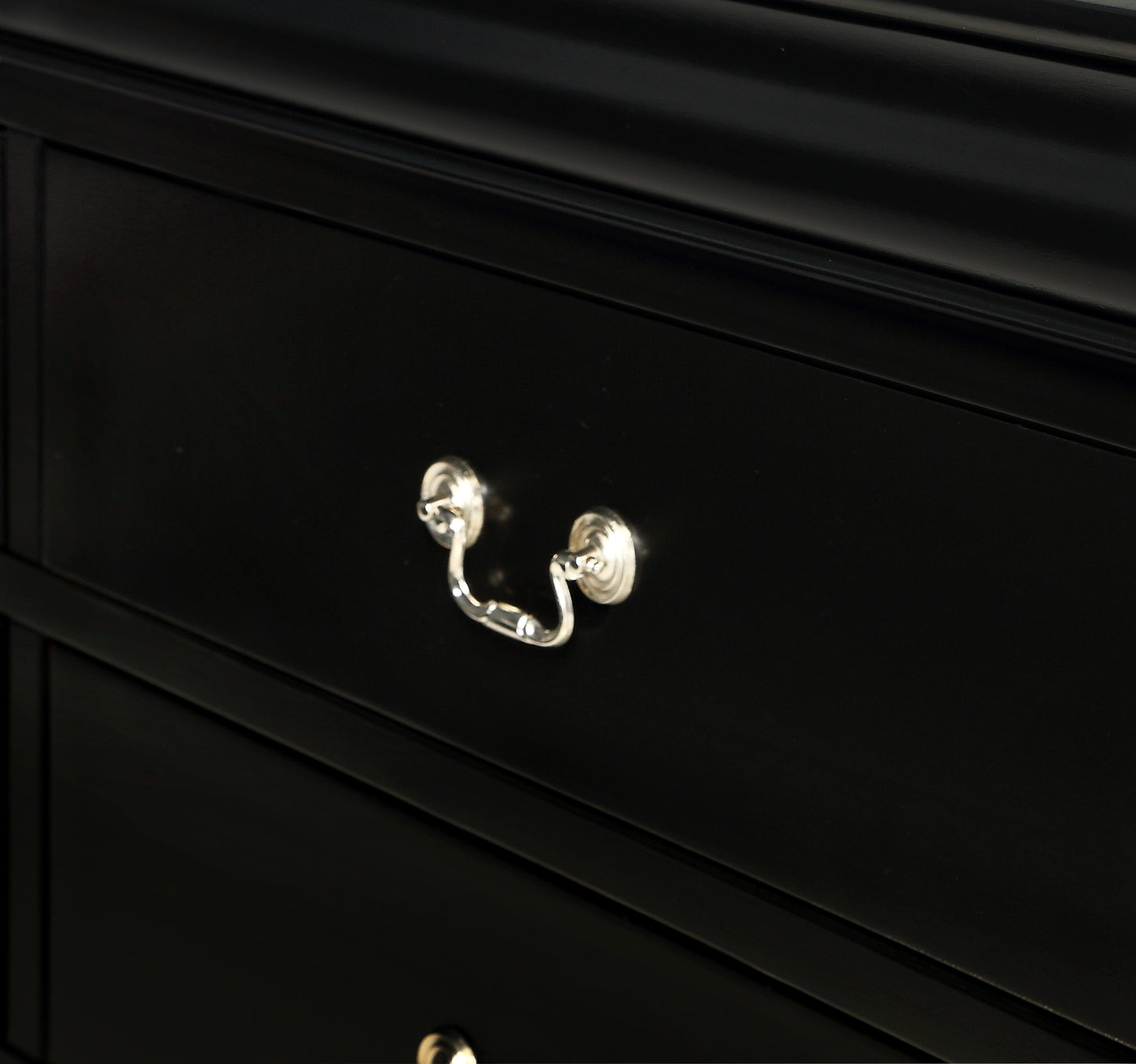 Louis Philip Black Bedroom Collection