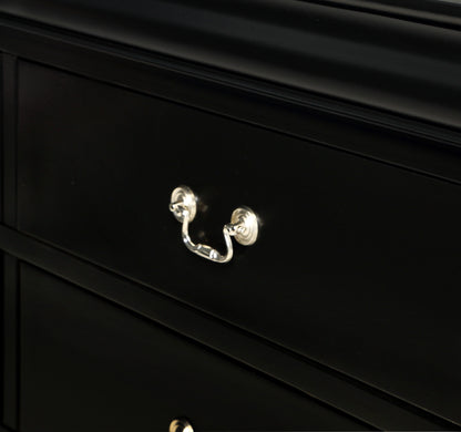 Louis Philip Black Bedroom Collection
