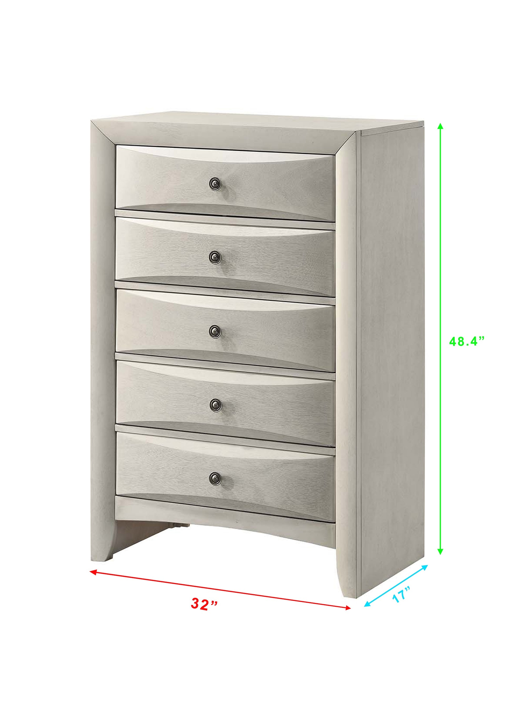 Emily White Bedroom Collection
