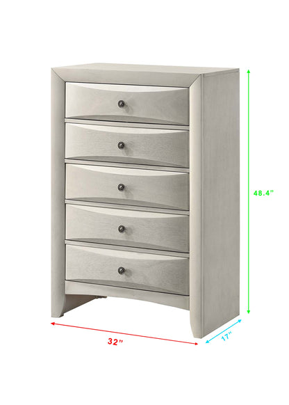 Emily White Bedroom Collection