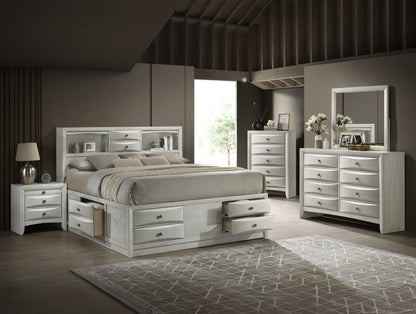 Emily White Bedroom Collection