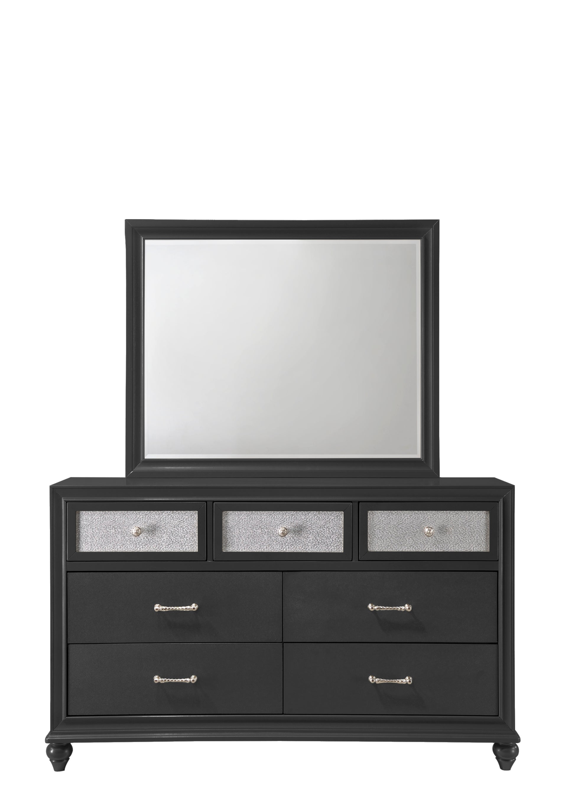 Lila Black Bedroom Collection