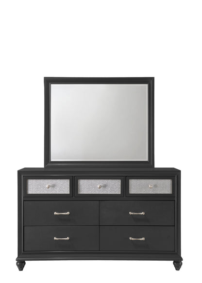 Lila Black Bedroom Collection