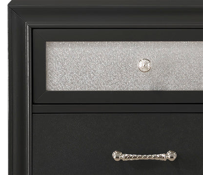 Lila Black Bedroom Collection