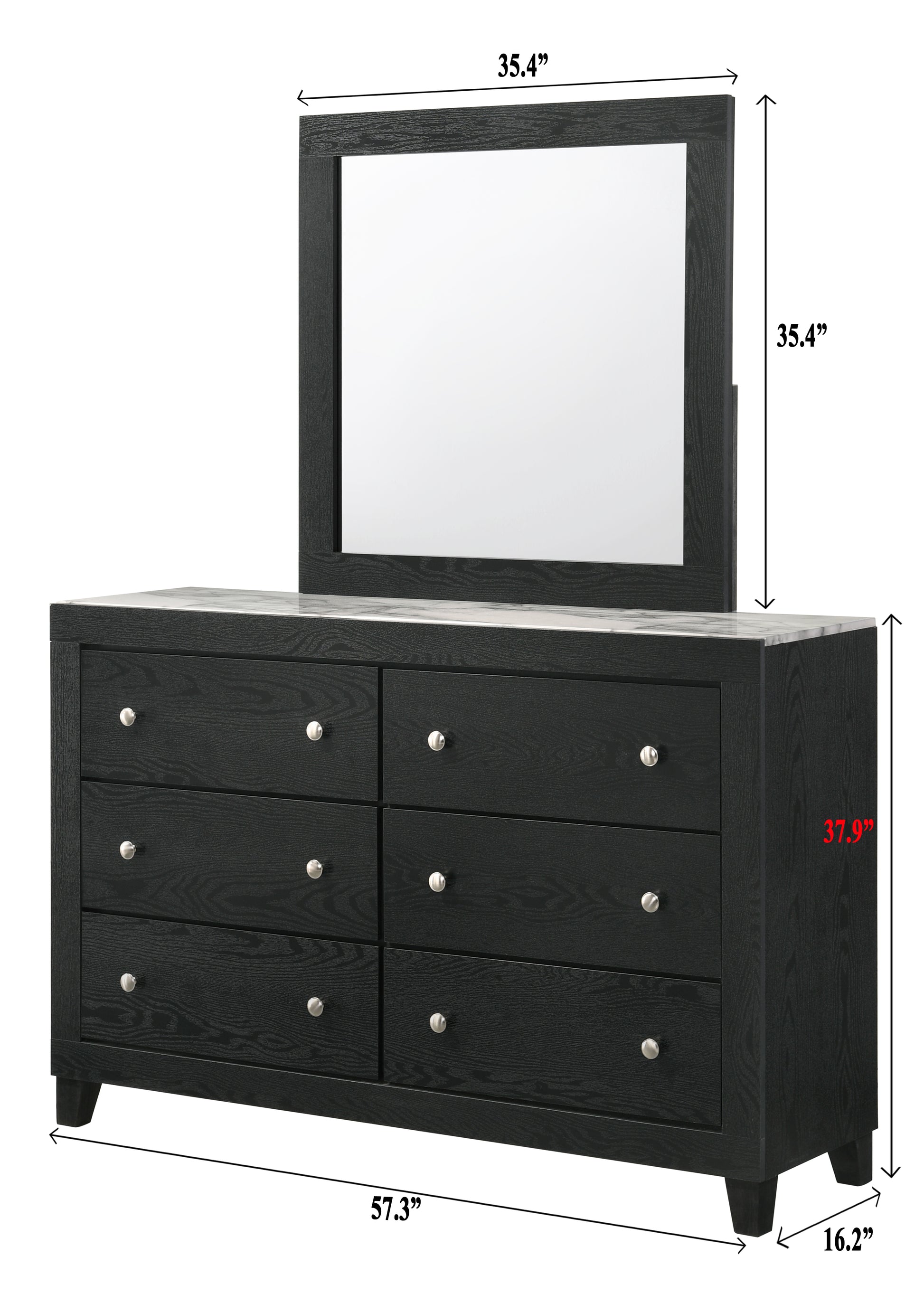 Cadence Tall Headboard Bedroom Collection