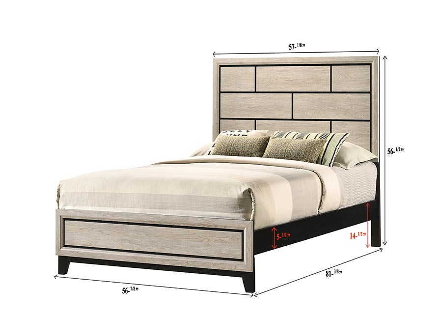 Akerson Chalk Bedroom Collection