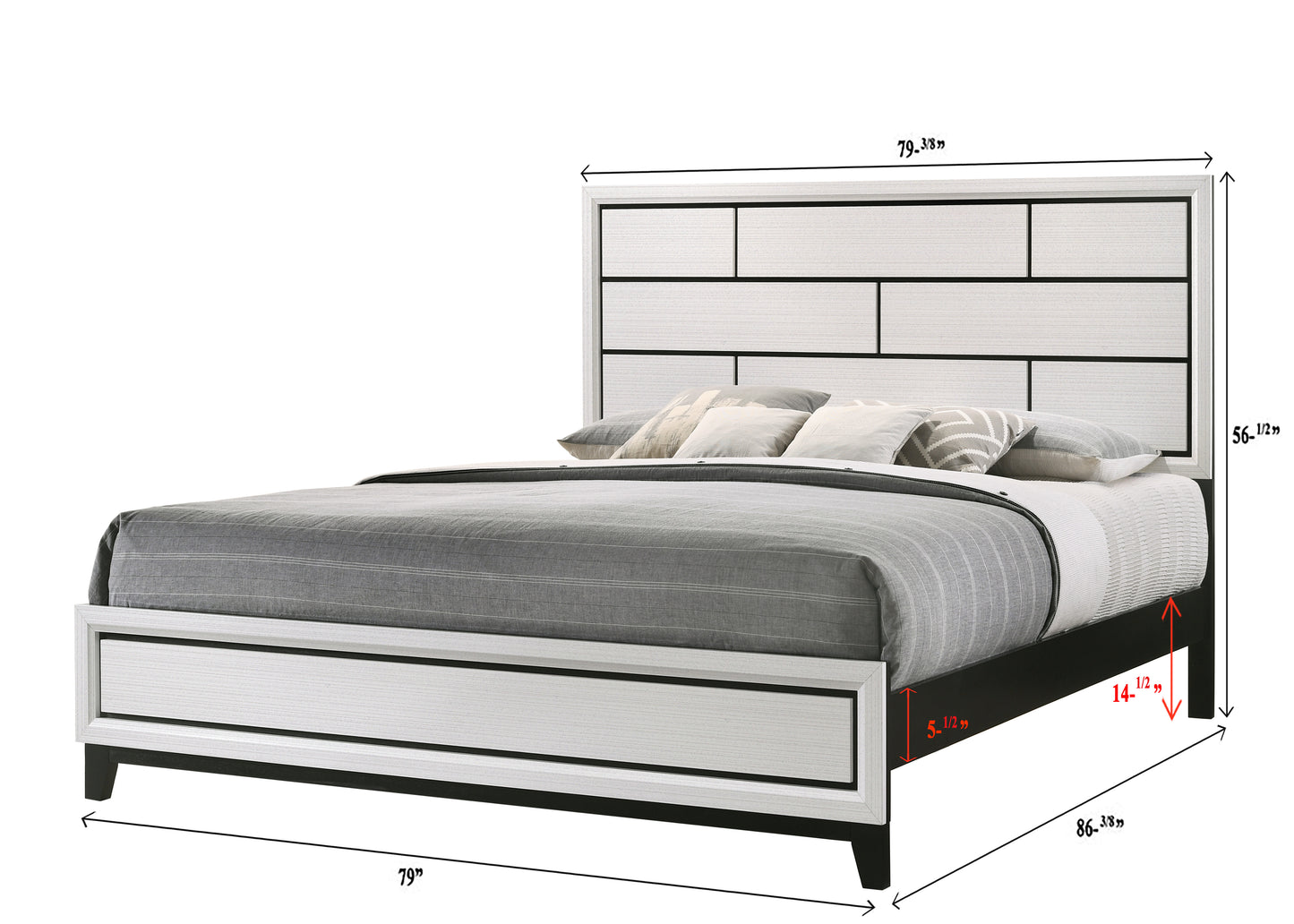 Akerson Chalk Bedroom Collection