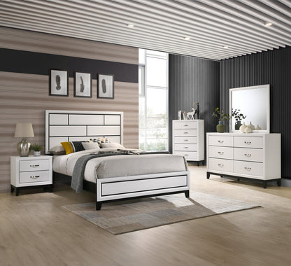 Akerson Chalk Bedroom Collection
