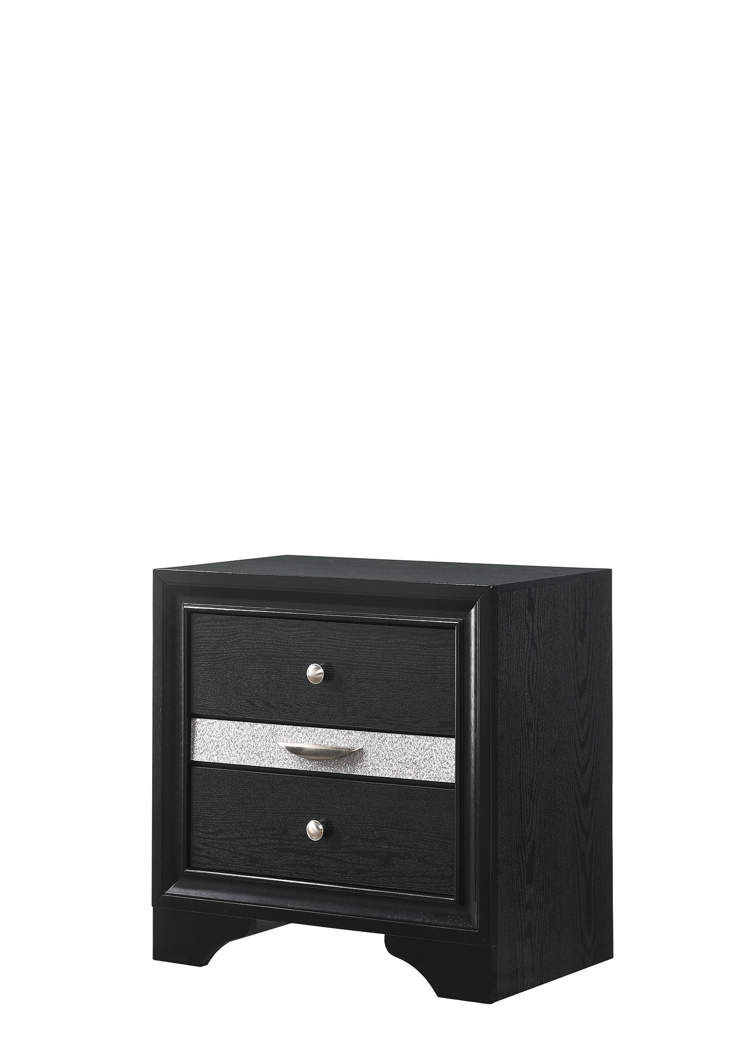 Regata Black Silver Bedroom Collection
