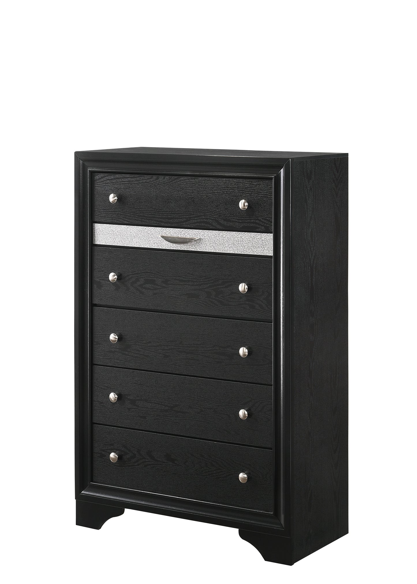 Regata Black Silver Bedroom Collection