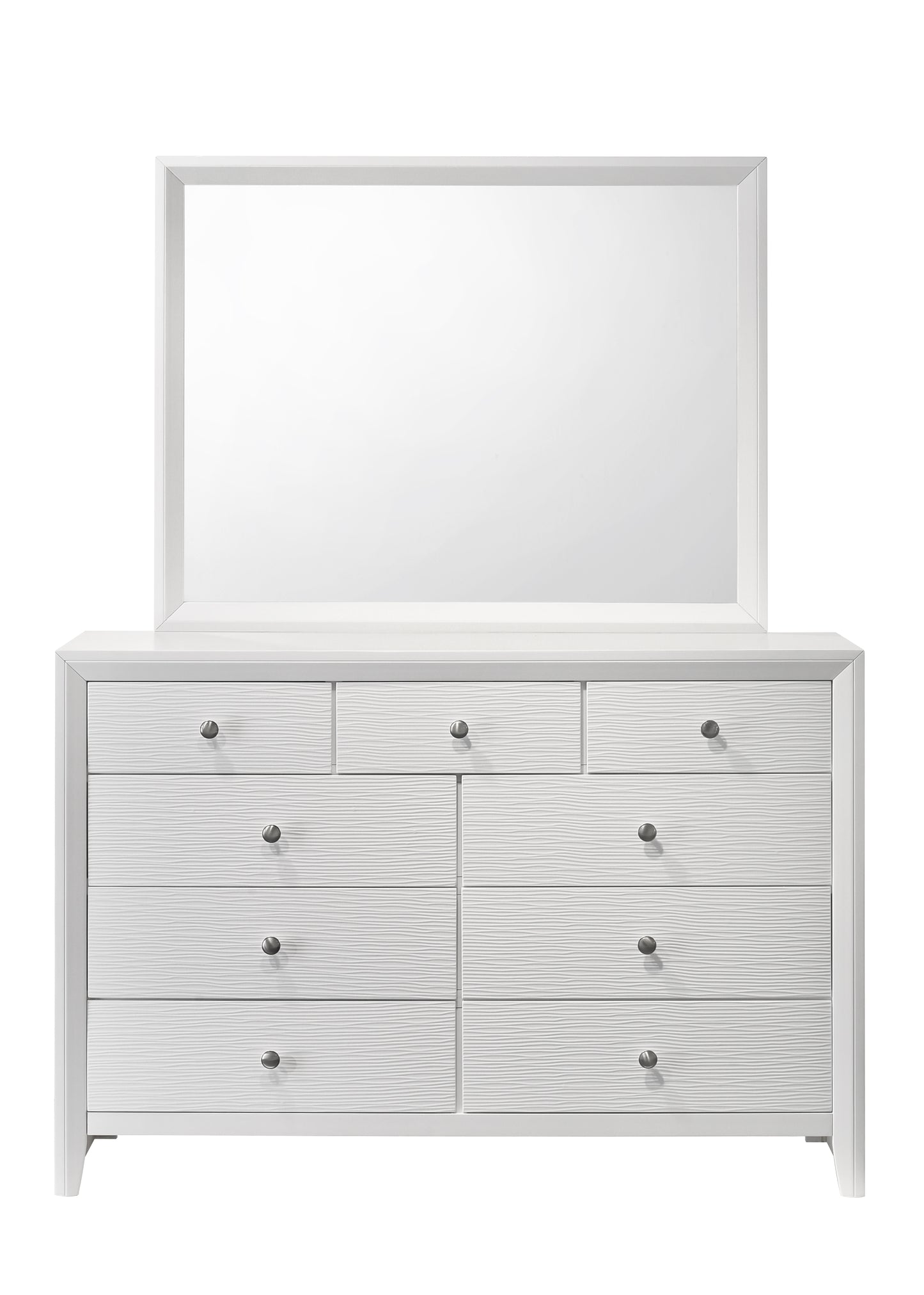 Evan White Bedroom Collection
