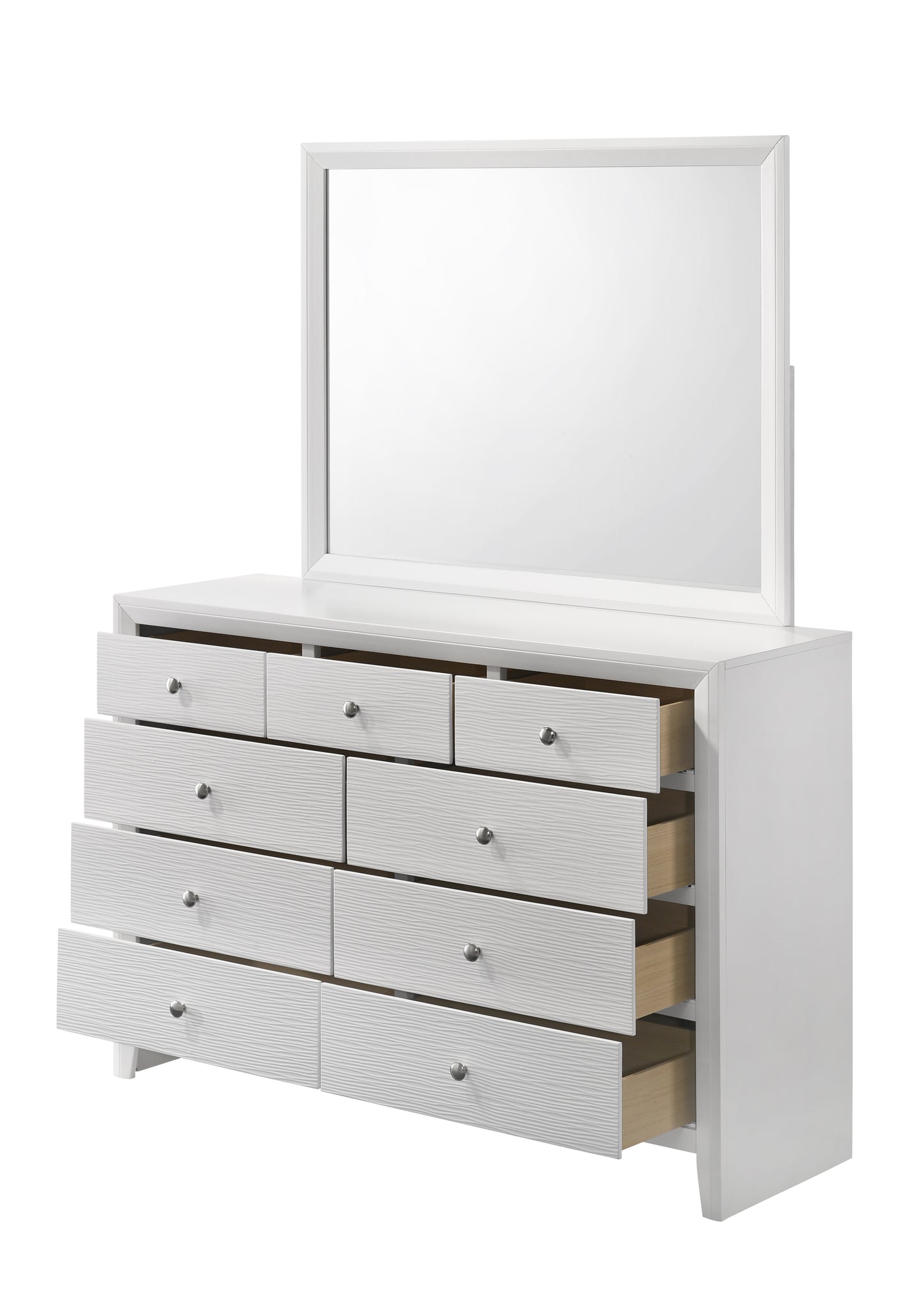 Evan White Bedroom Collection