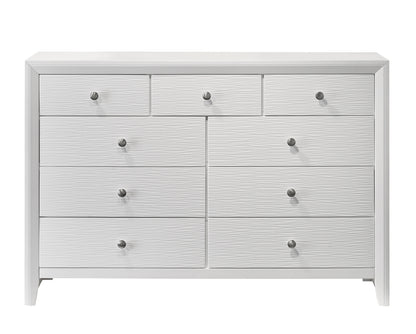 Evan White Bedroom Collection