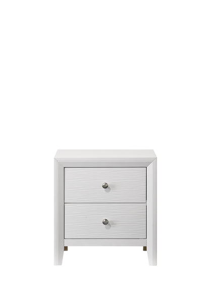 Evan White Bedroom Collection