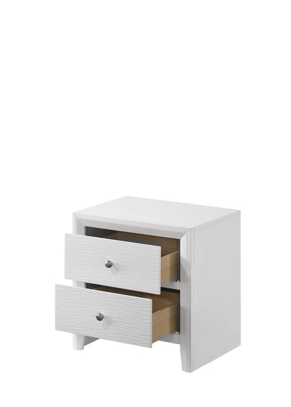 Evan White Bedroom Collection