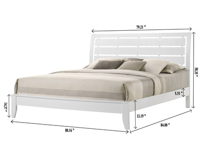 Evan White Bedroom Collection