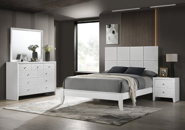 Denker White Bedroom Collection