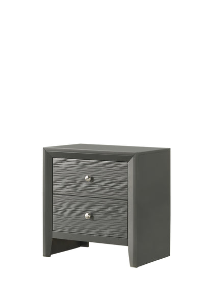 Denker Gun Metal Bedroom Collection