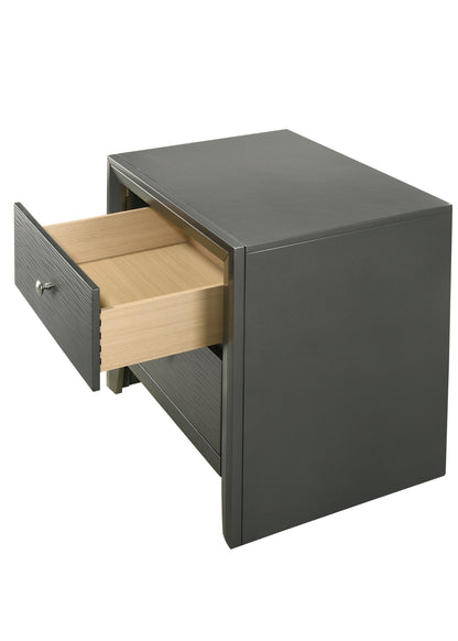 Denker Gun Metal Bedroom Collection