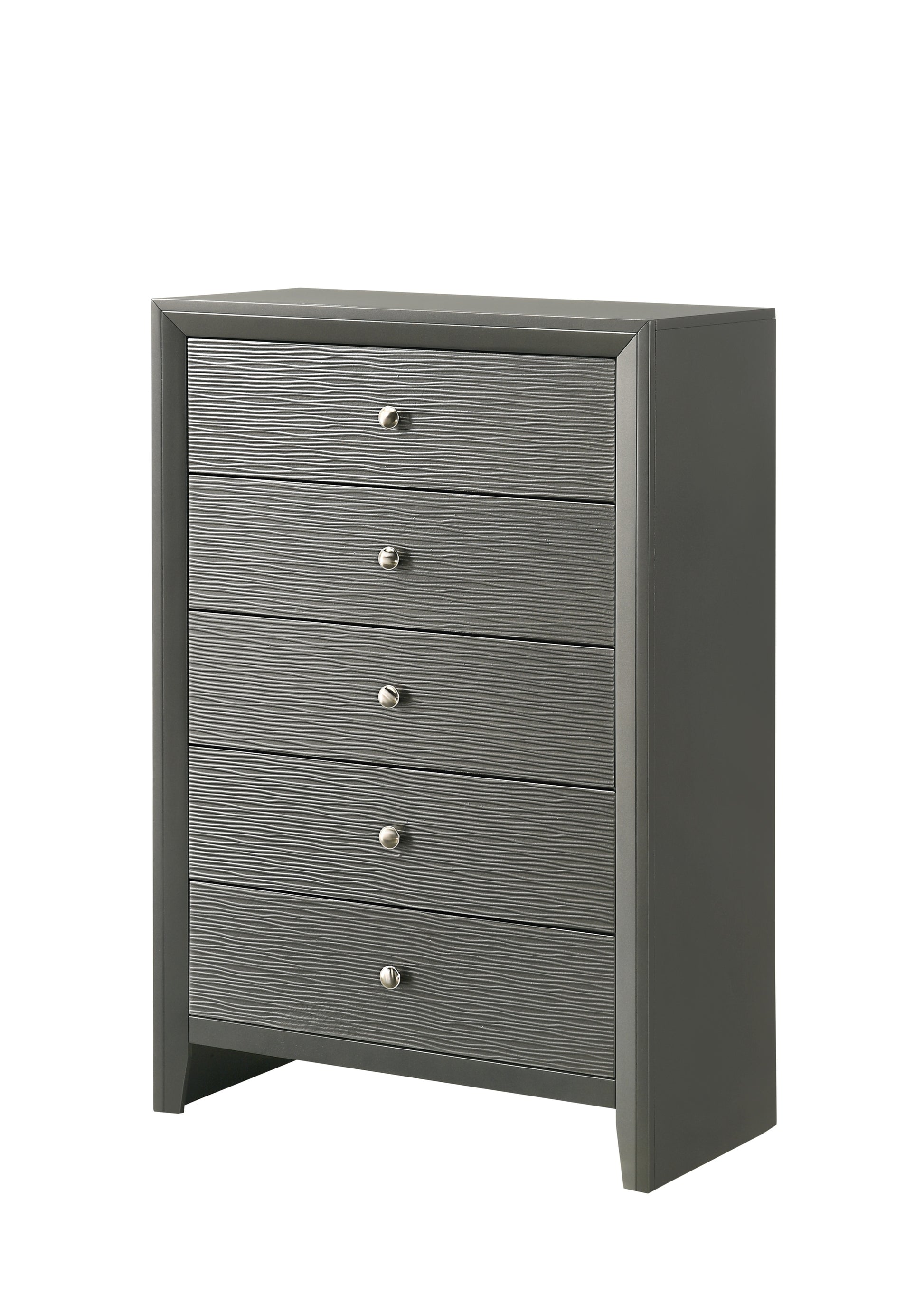 Denker Gun Metal Bedroom Collection