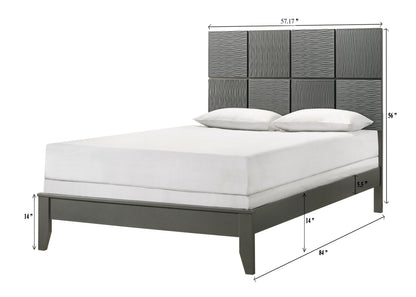 Denker Gun Metal Bedroom Collection