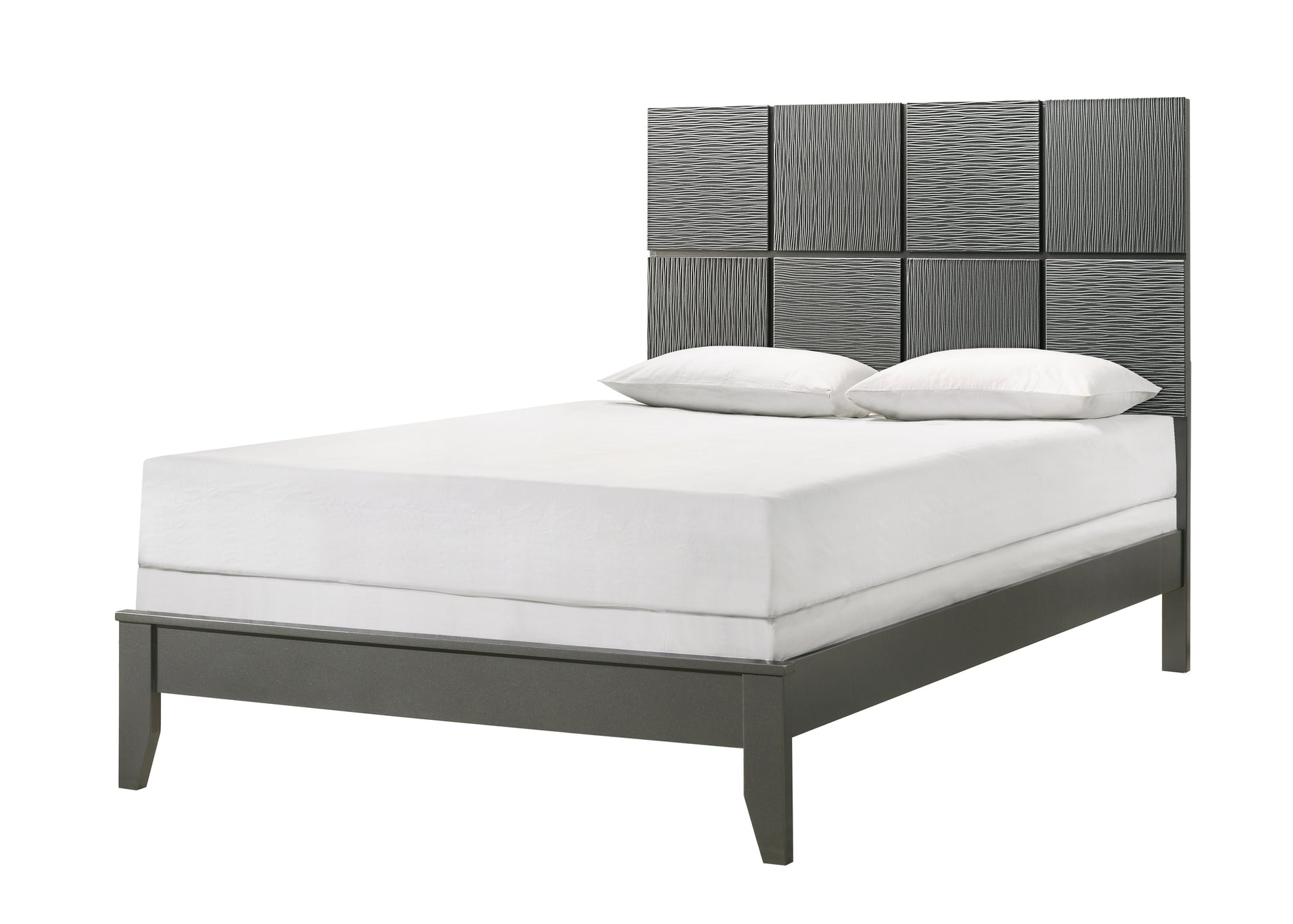 Denker Gun Metal Bedroom Collection