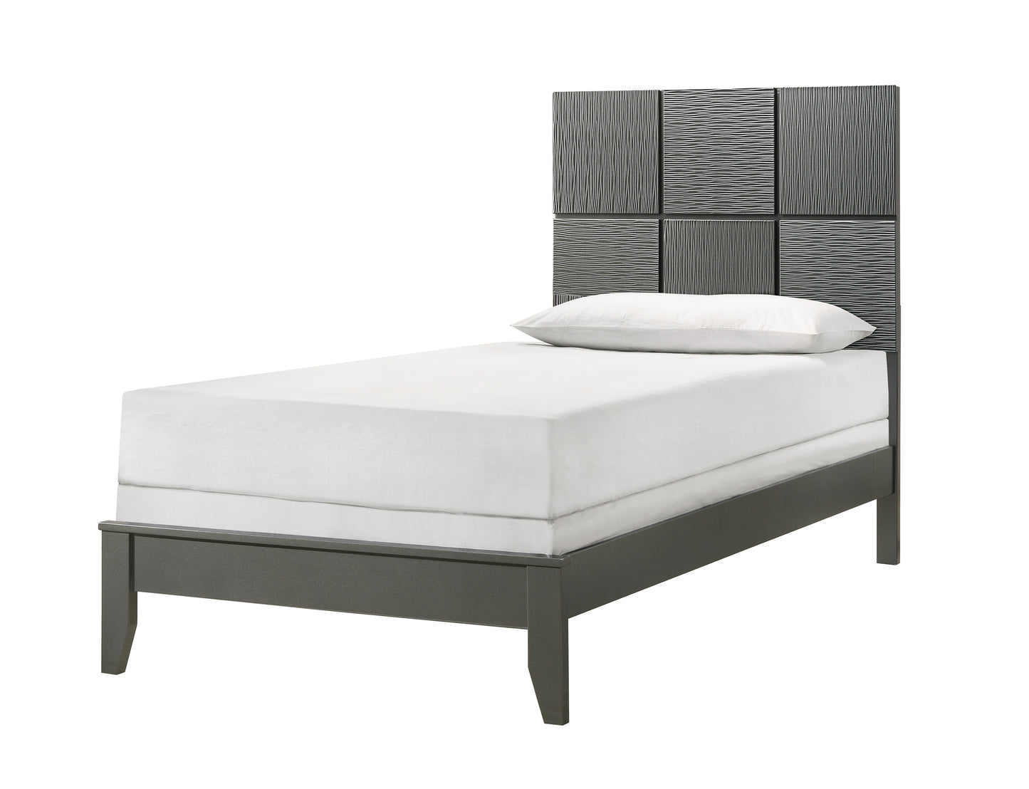 Denker Gun Metal Bedroom Collection