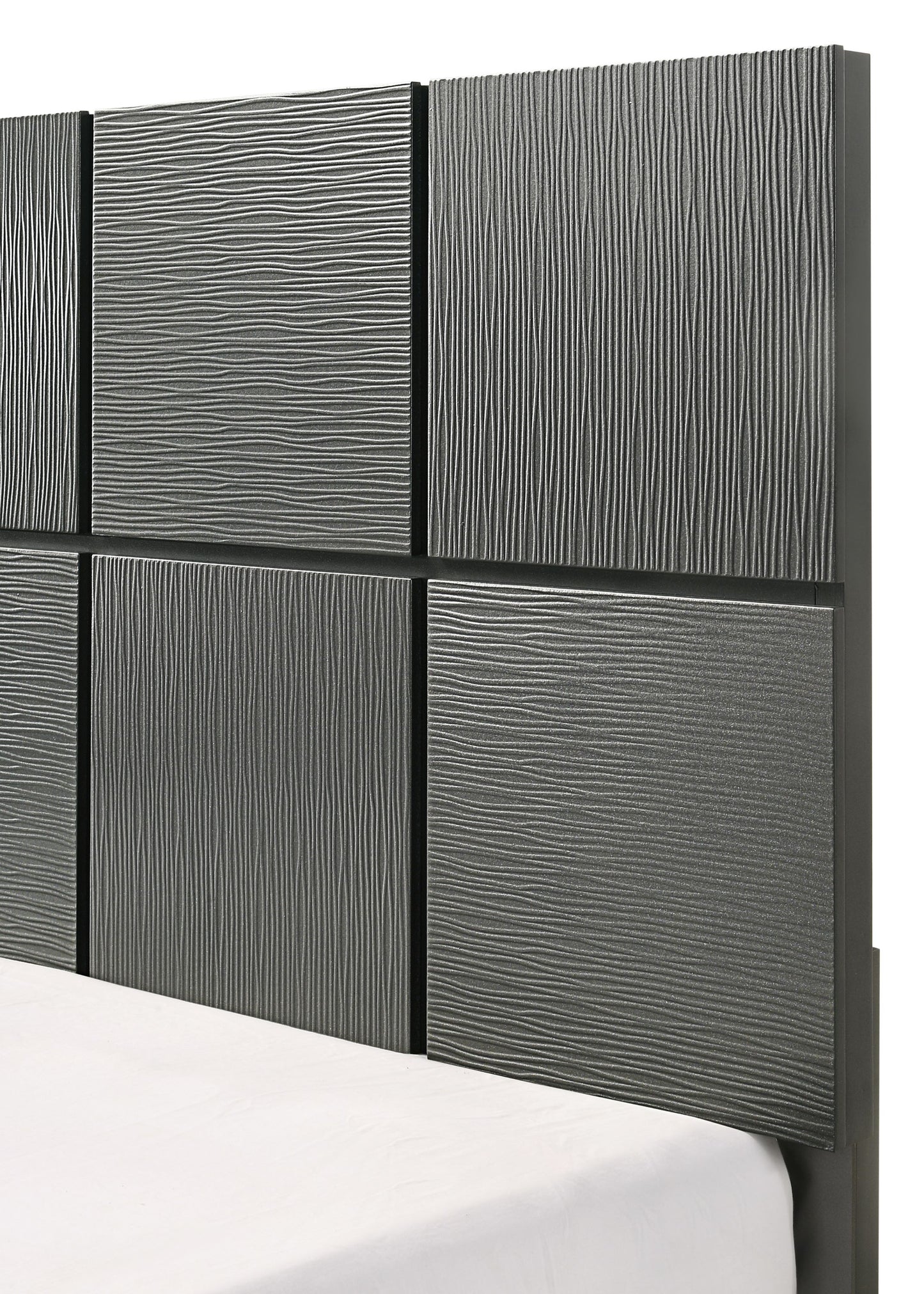 Denker Gun Metal Bedroom Collection