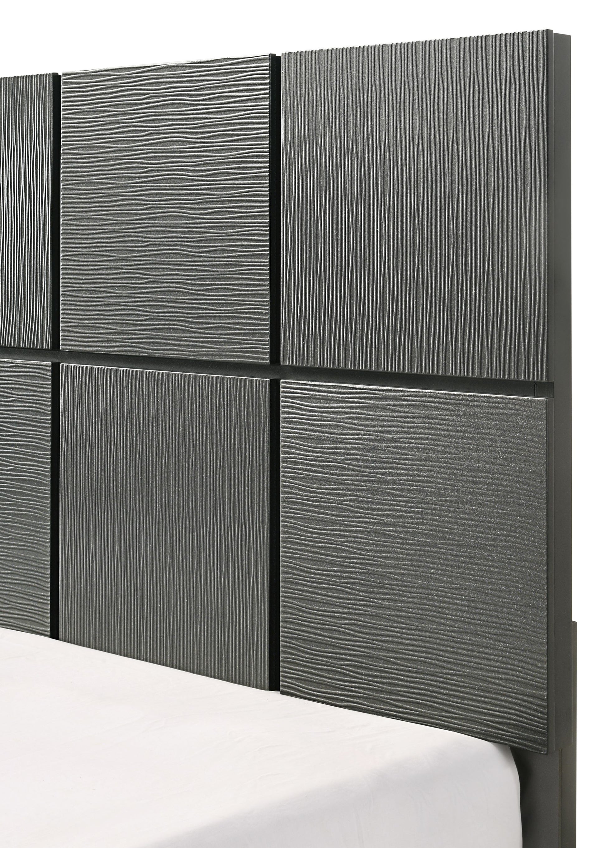 Denker Gun Metal Bedroom Collection