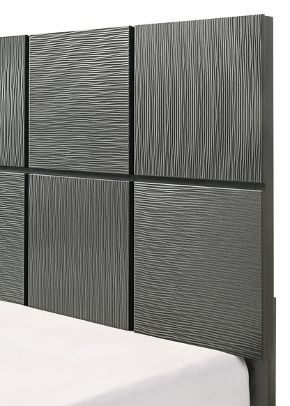 Denker Gun Metal Bedroom Collection