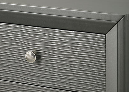 Denker Gun Metal Bedroom Collection