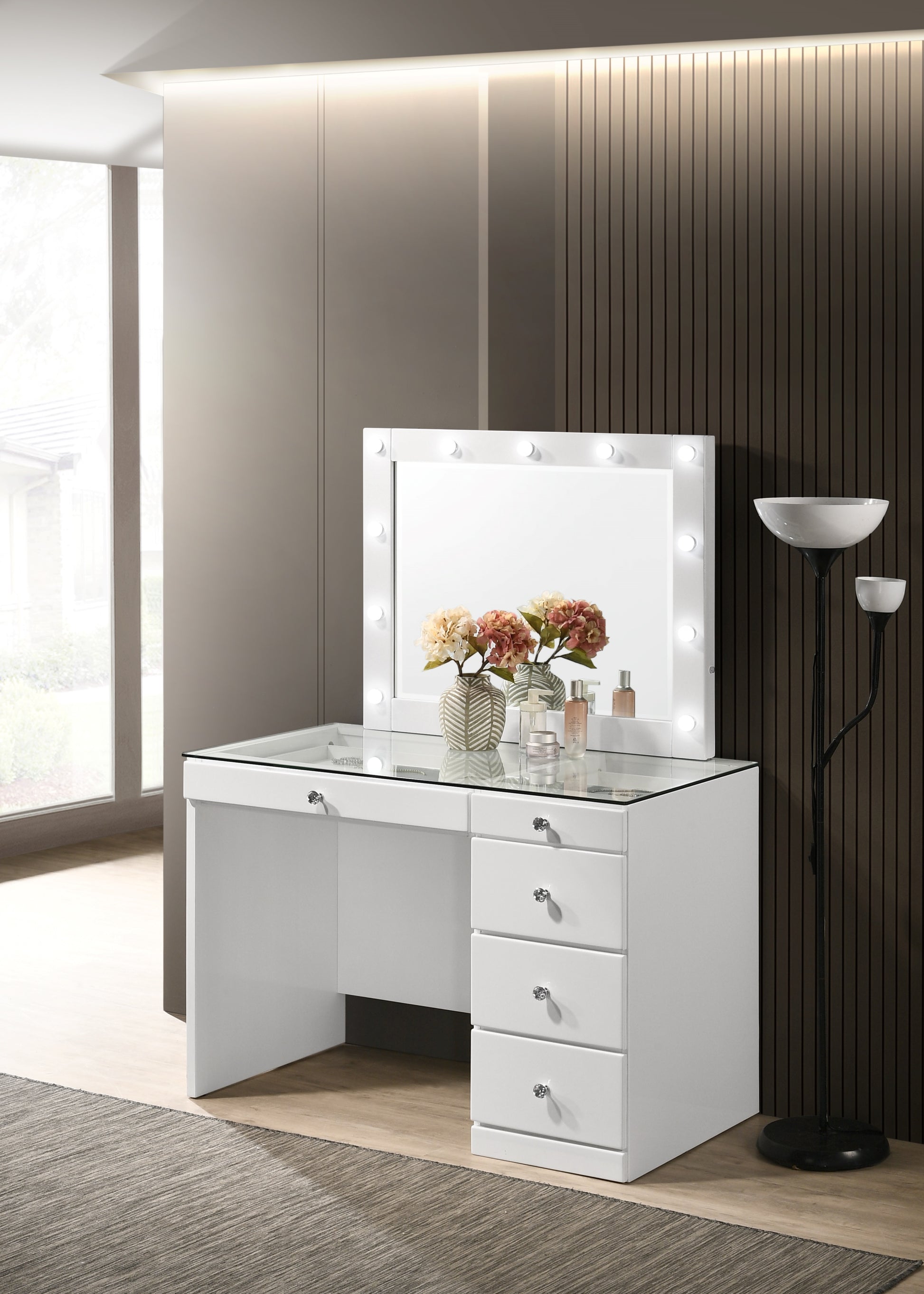 Morgan Black Vanity Collection