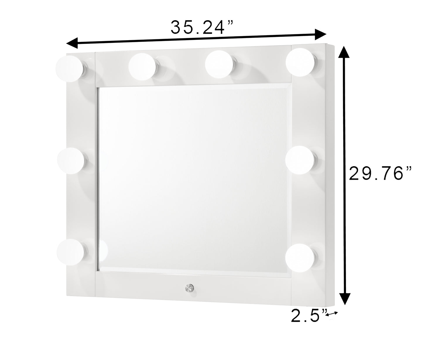 Luxo White Vanity Collection