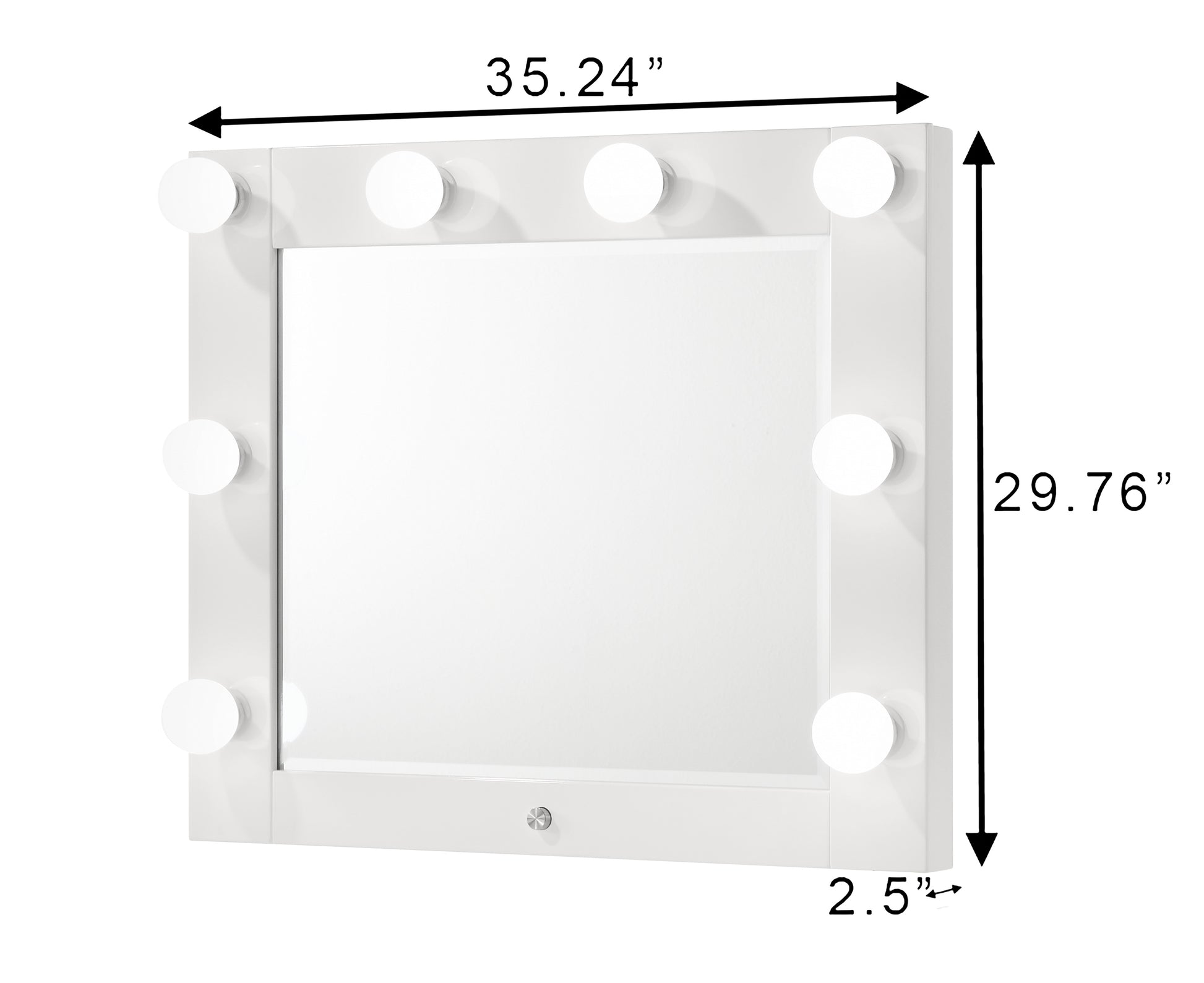 Luxo White Vanity Collection