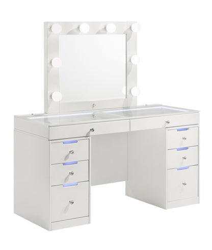 Luxo White Vanity Collection