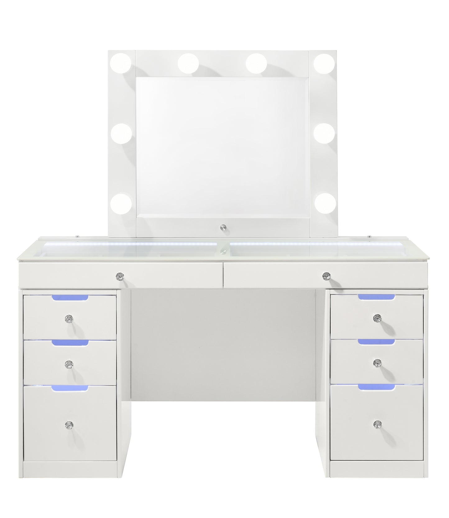 Luxo White Vanity Collection