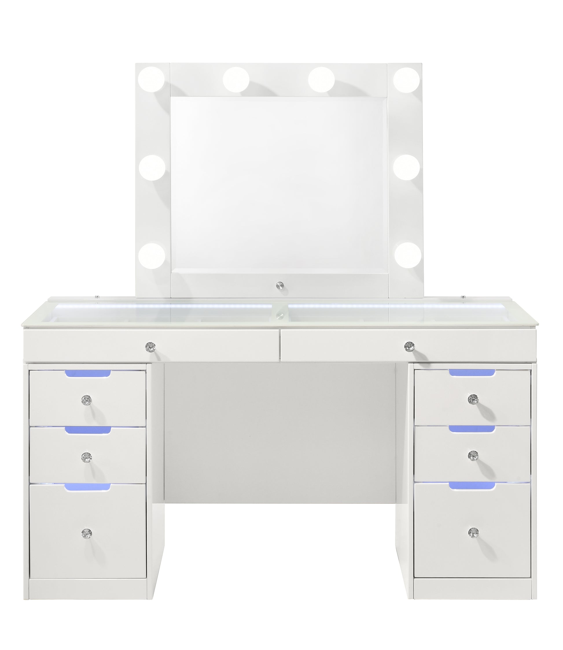Luxo White Vanity Collection