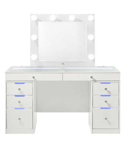 Luxo White Vanity Collection