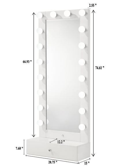 Luxo White Vanity Collection