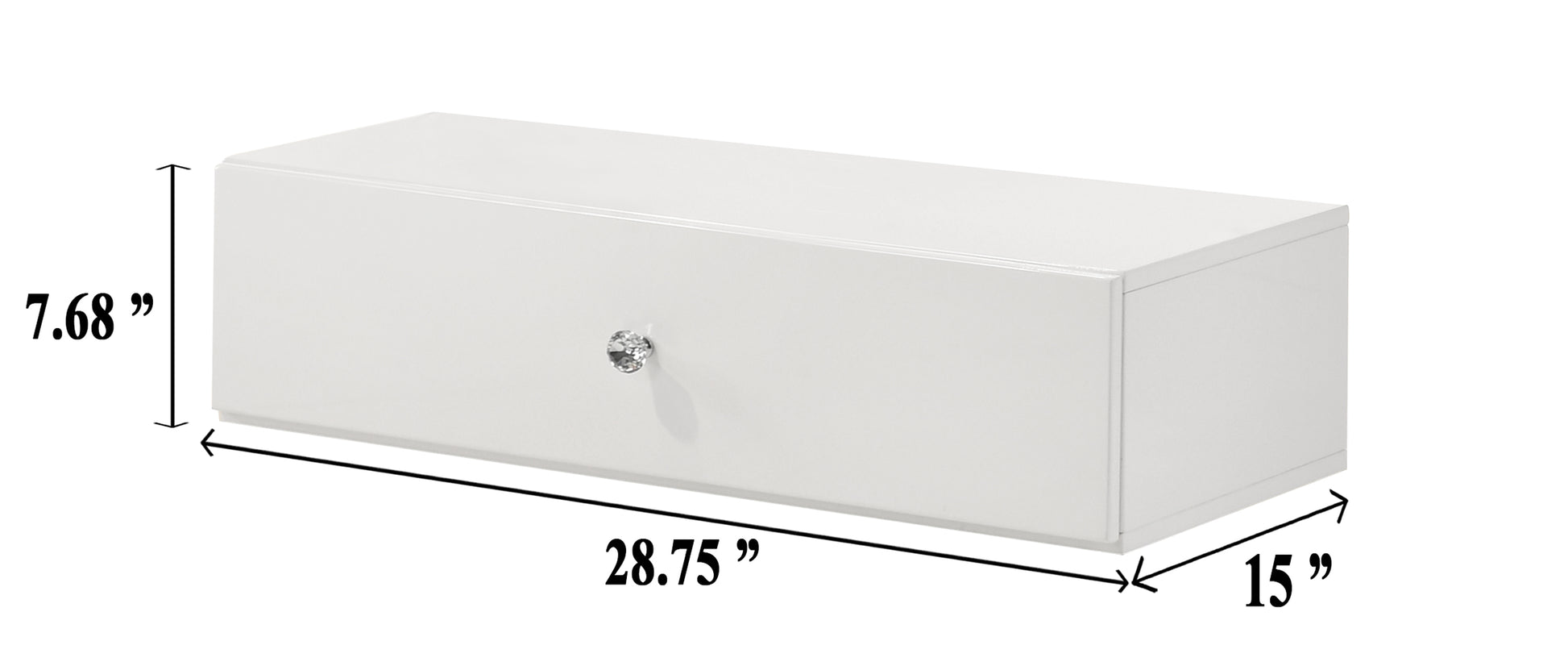 Luxo White Vanity Collection
