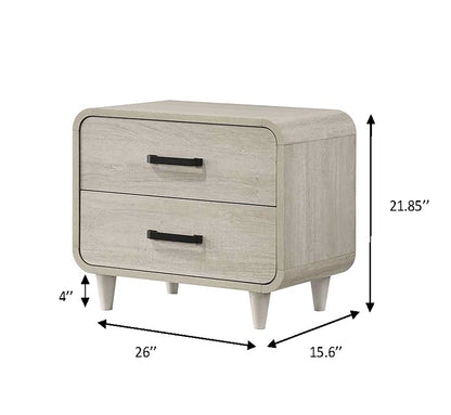 Nyomi White Bedroom Collection
