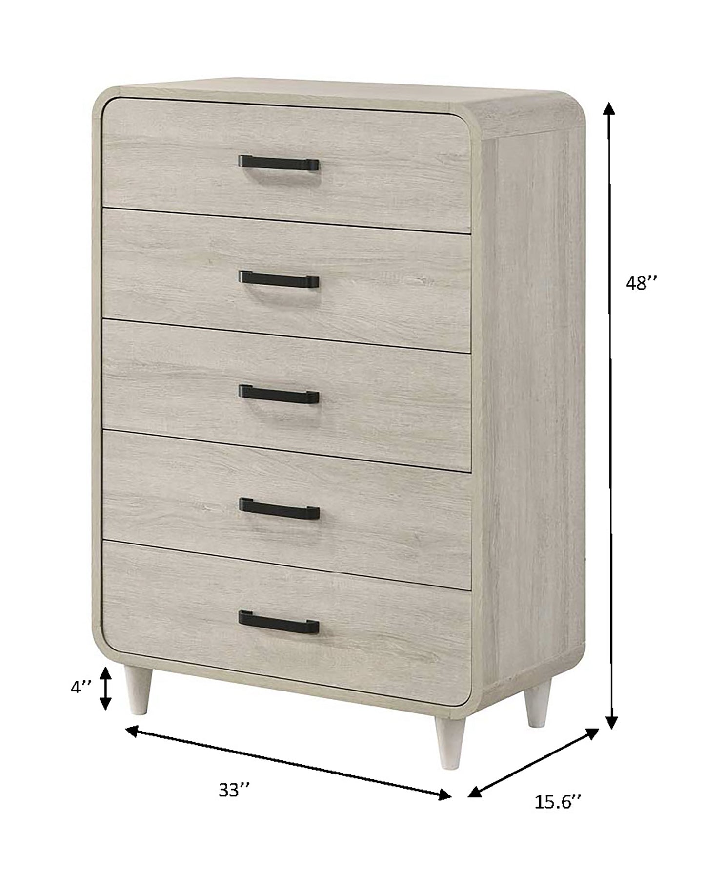 Nyomi White Bedroom Collection