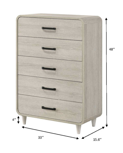 Nyomi White Bedroom Collection